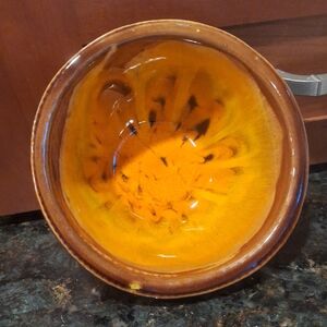 McCoy Pottery Drip Glaze Bowl